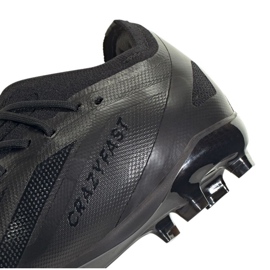 Adidas X Crazyfast.1 Fg Jr IE6636 jalkapallokengät musta 10