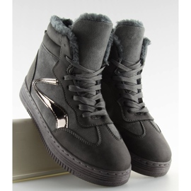 Tennarit eristetty harmaa BOK-1103 tummanharmaa 2