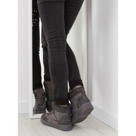 Tennarit eristetty harmaa BOK-1103 tummanharmaa 1