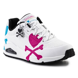Skechers Crossing Hearts W 155227-WMLT -kengät valkoinen 5