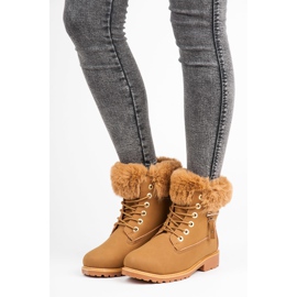 Trappers, joissa turkis päällisissä ruskea 2