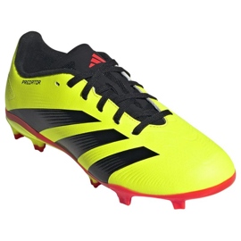 Adidas Predator League L Fg Jr IG7747 jalkapallokengät keltainen 3