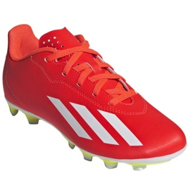 Adidas X Crazyfast Club FxG IF0720 jalkapallokengät punainen 3