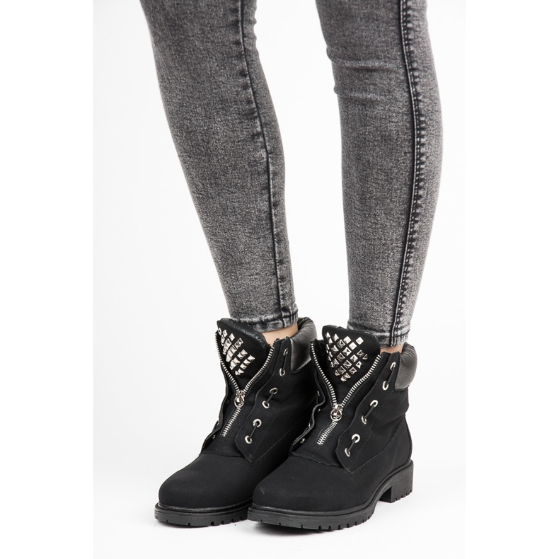 Bestelle Trappers Jetsillä musta 2