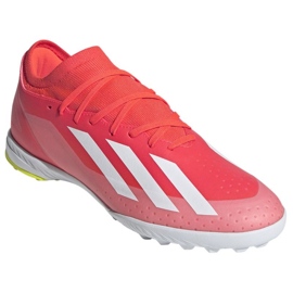Adidas X Crazyfast League Tf IF0699 jalkapallokengät punainen 3