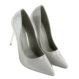 Silver Heels harmaat pumput NF03 Harmaa 2