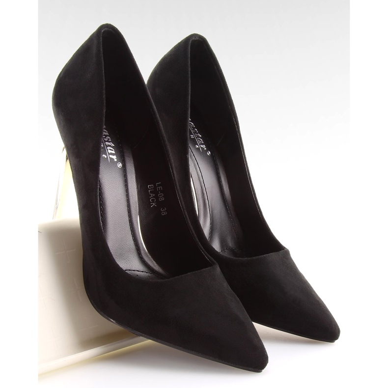 Mokka LE-08 Musta kultakorko 1