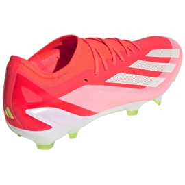Adidas X Crazyfast Elite Fg M IG0593 jalkapallokengät punainen 3