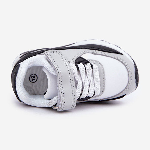 FR1 Lasten urheilujalkineet, valkoinen ja musta 2