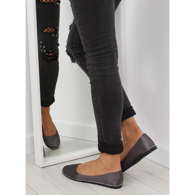 Harmaa balerinat A8621 harmaa 2