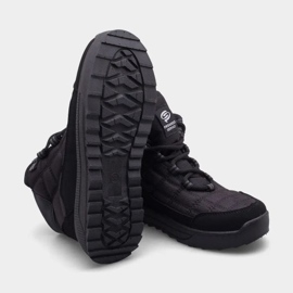 Naisten talvi lumi saappaat Progress Progj 24-152 Musta 3