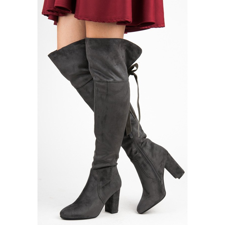 Bestelle Suede Muskettisoturit Jousi harmaa 1