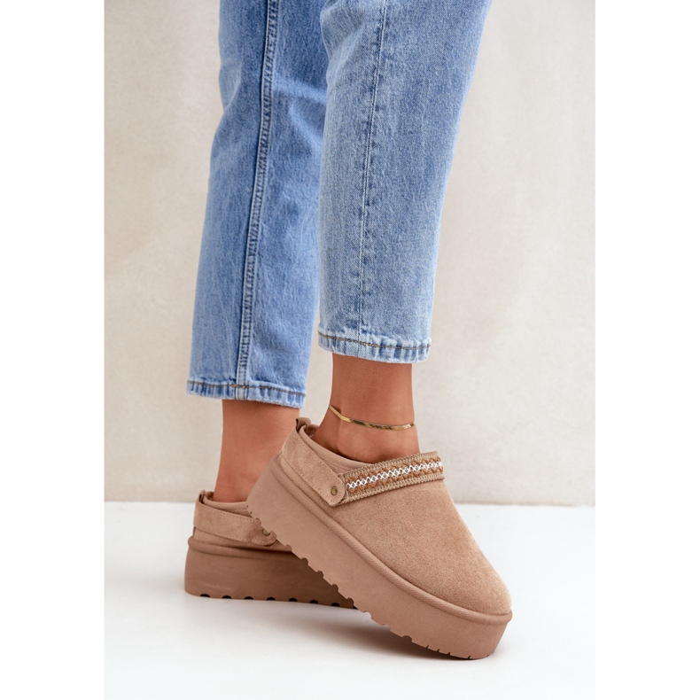 Step in style Lumikengät Malli Selithria PL361 Beige - Astu tyyliin 1