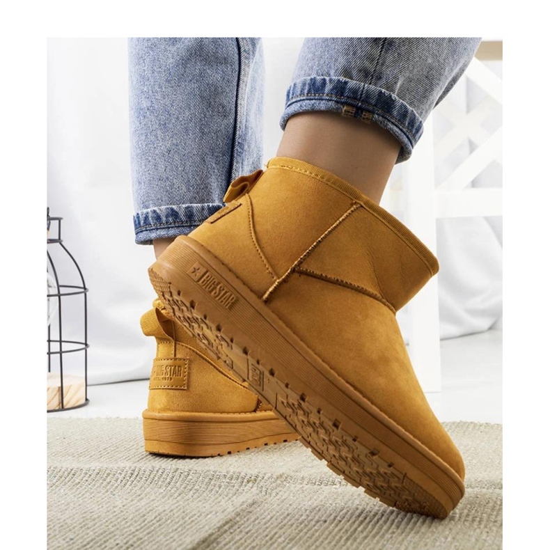 Ruskeat naisten lumisaappaat Big Star KK274289-802 - Solea 1