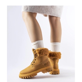 Albert - Solean ruskeat koristeturkiset saappaat 1