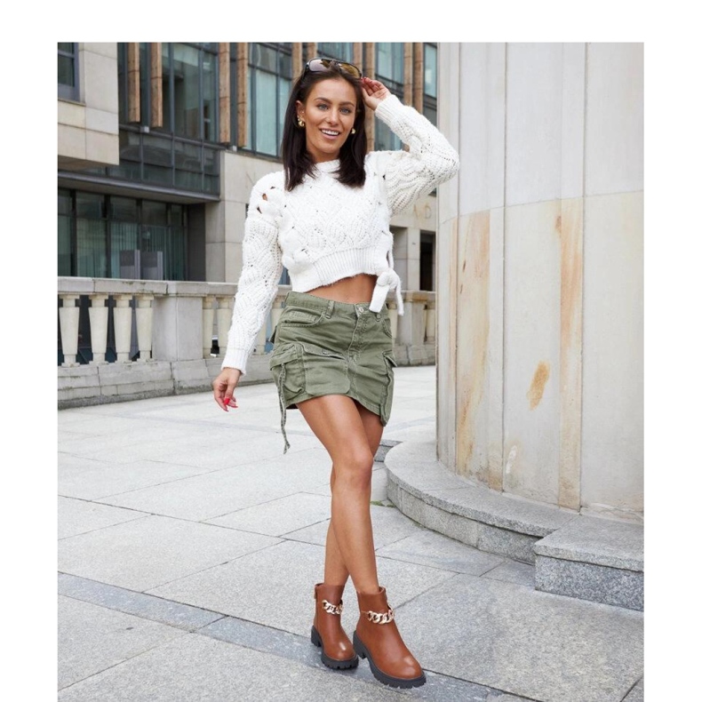 Ruskeat nilkkurit, joissa on Bonsaint-ketju - Solea 1