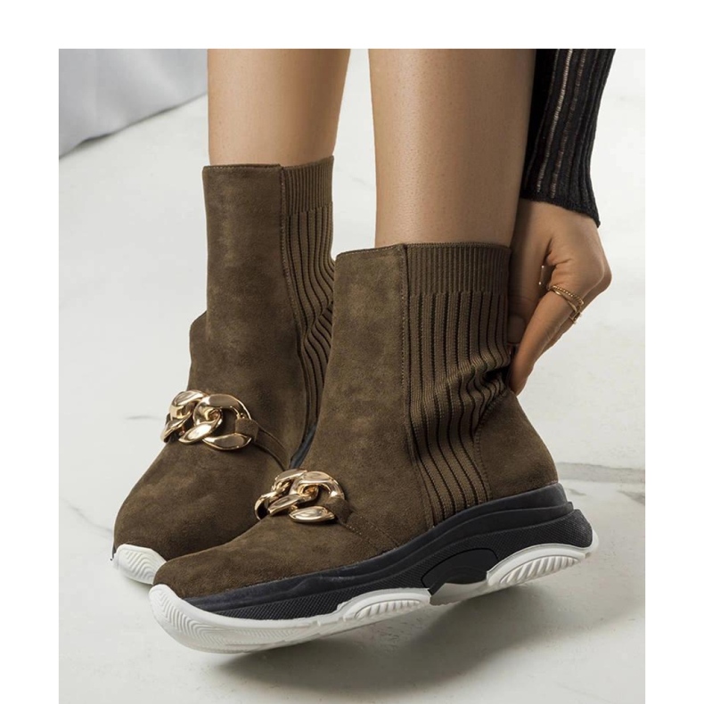 Vihreät eristetyt nilkkurit Ulster-ketjulla - Solea 1