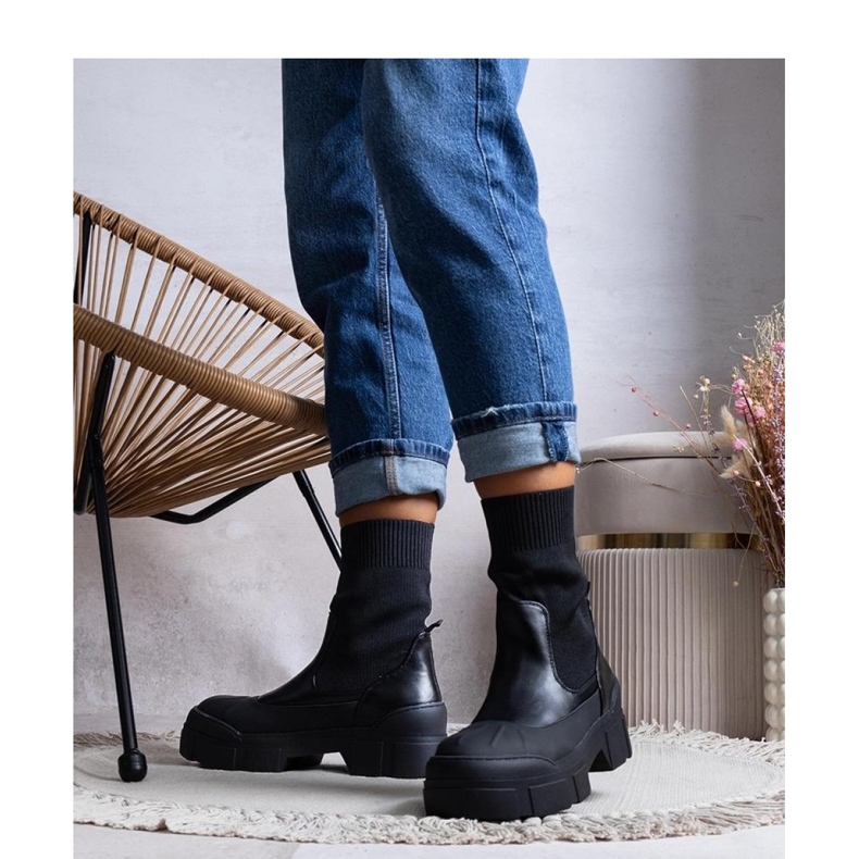 Mustat naisten nilkkurit Conta - Solea 1