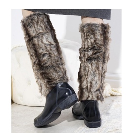 Tummansiniset Wellington-saappaat turkisella Melgar - Solea sininen 1