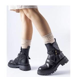 Mustat eristetyt Laderouten saappaat - Solea 1