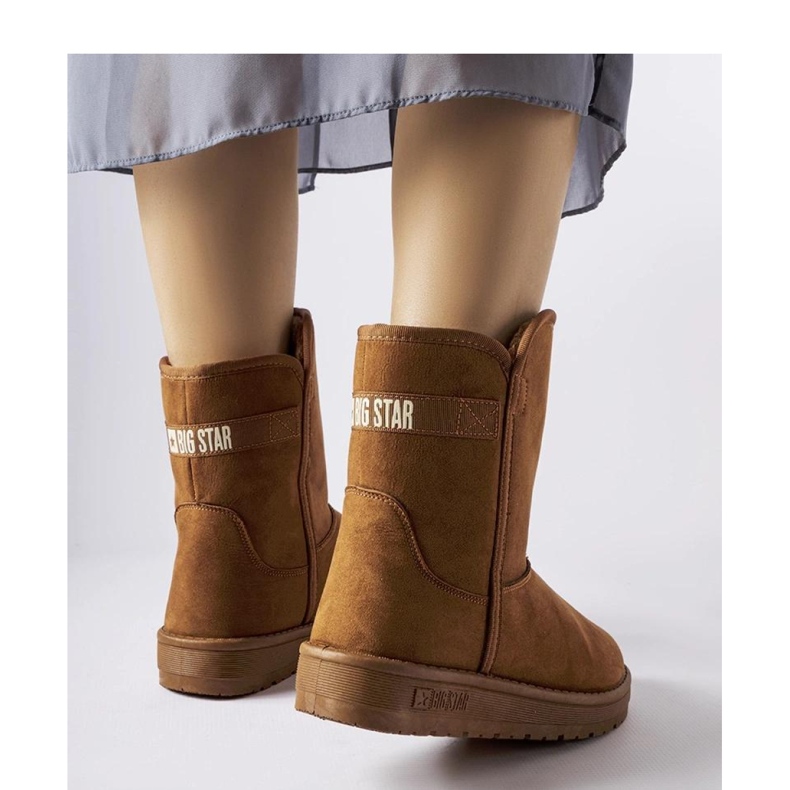 Ruskeat lumisaappaat Big Star KK274616 - Solea 1