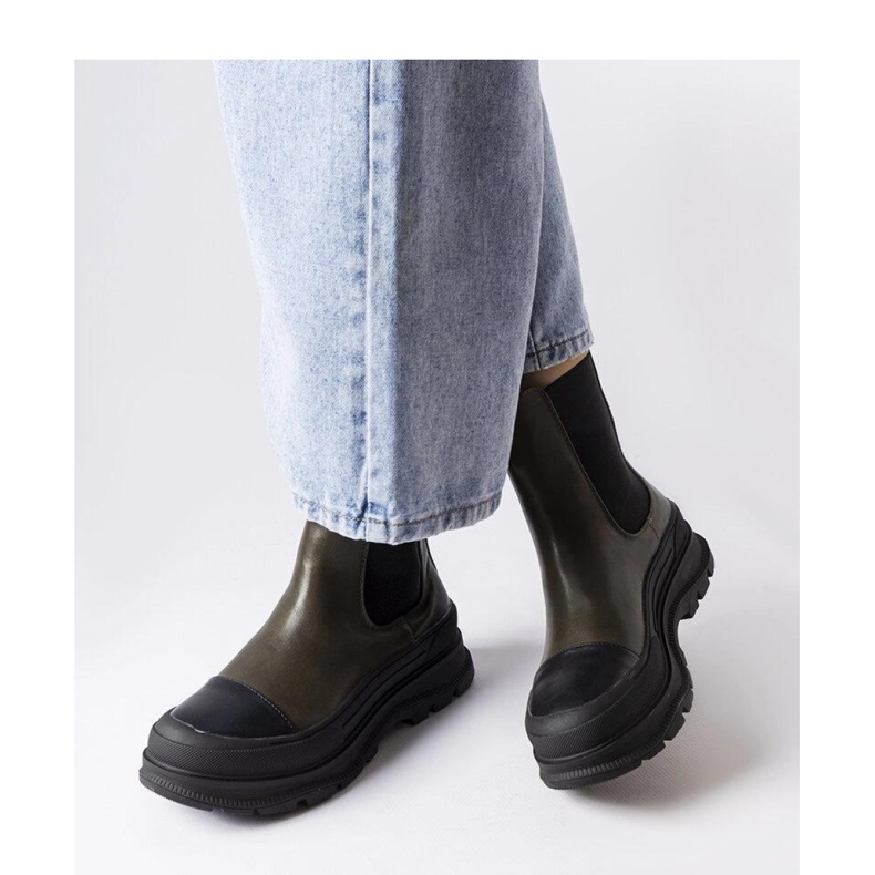 Belluccin vihreät alustasaappaat - Solea 2