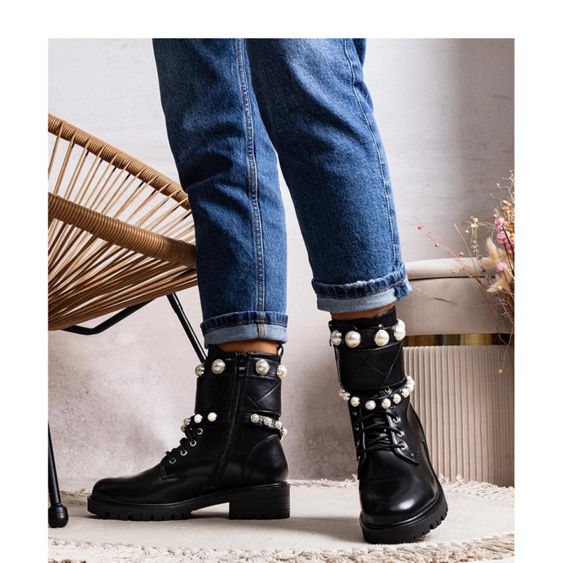 Solea Mustat naisten nauhalliset helminilkkurit 1