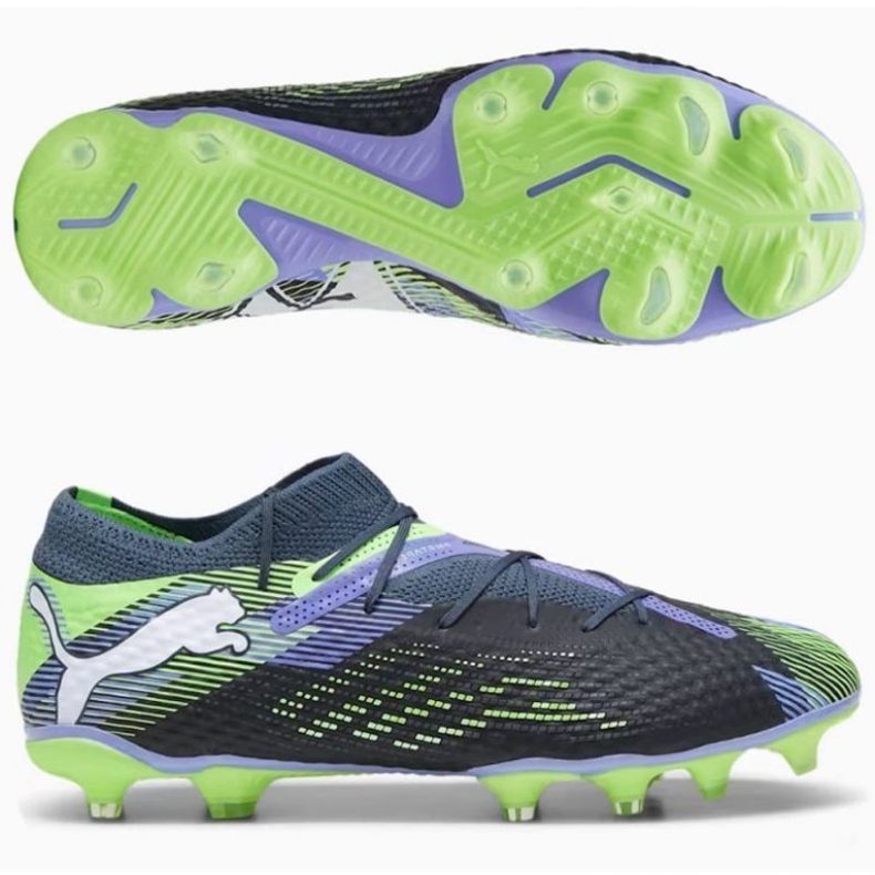 Puma Future 7 Pro+ FG/AG 108087 03 jalkapallokengät vihreä 1