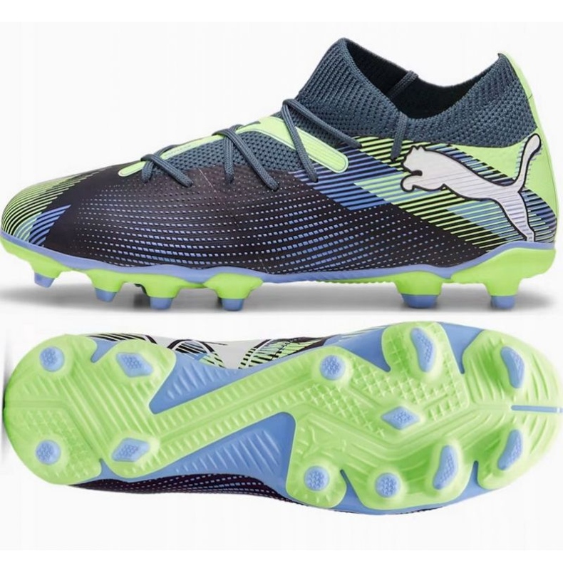 Puma Future 7 Match FG/AG 107945 03 jalkapallokengät vihreä 1