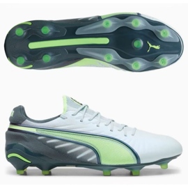 Puma King Ultimate FG/AG 107809 03 jalkapallokengät valkoinen 1