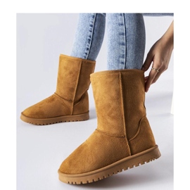 Ruskeat eristetyt klassiset lumisaappaat Ireneolta - Solea 1