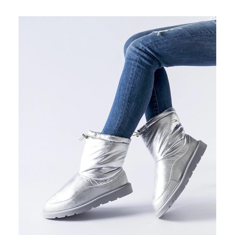 Hopeaeristeiset Whitetail lumisaappaat - Solea harmaa 1