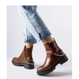 Ruskeat nilkkurit Muqaddim-ketjulla - Solea 1