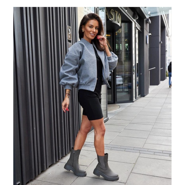 Vihreät eristetyt alustasaappaat 1