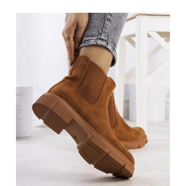 Ruskeat naisten saappaat 1