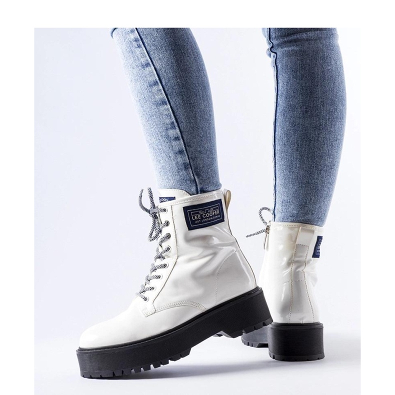 Big Star Valkoiset työntekijät Lee Cooper LCJ-21-47-0666LB valkoinen 1