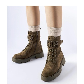 Tummanvihreät koristeelliset eco-zmsz-työntekijät 1