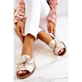 Balettiasunnot Malli Nicole 2660/004 White/Gold kultainen 2