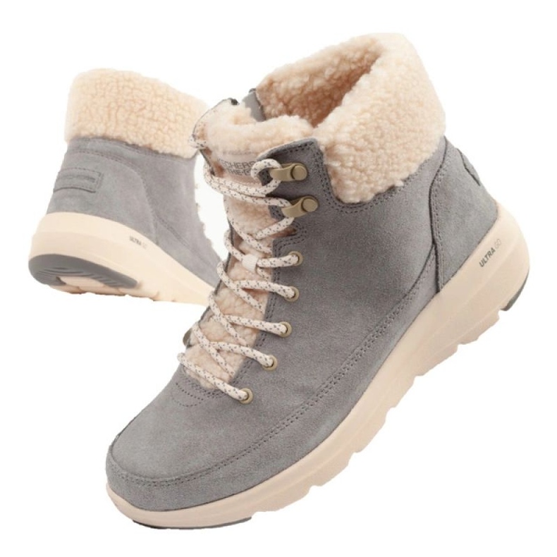Skechers Glacial Ultra-Woodlands 16677/GRY -kengät harmaa 1
