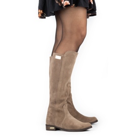 Olivier Muodikkaat saappaat Klara beige 6