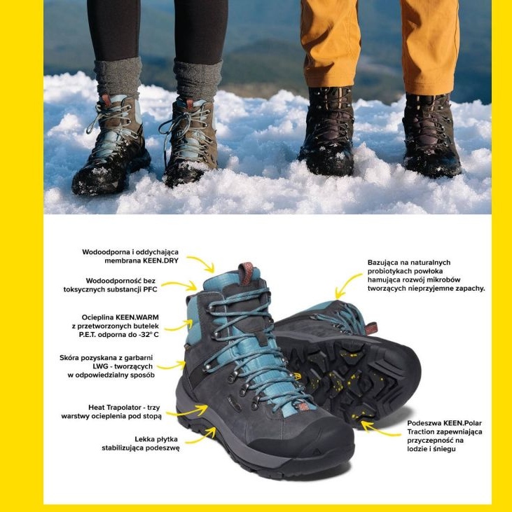 KEEN Revel Iv Mid kengät KE-1023629 harmaa 2