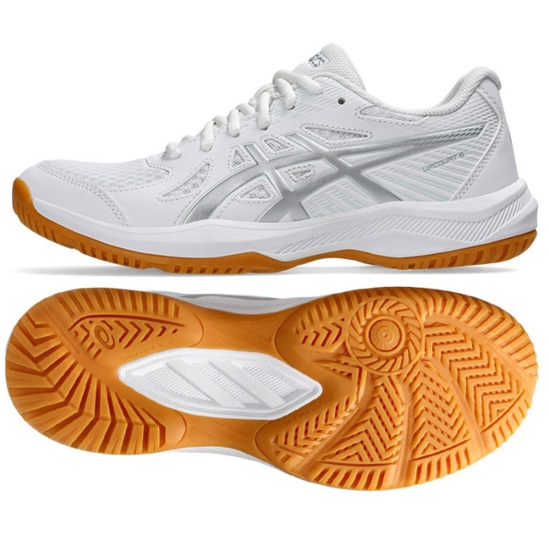 Asics Upcourt 6 W kengät 1072A107-100 valkoinen 2