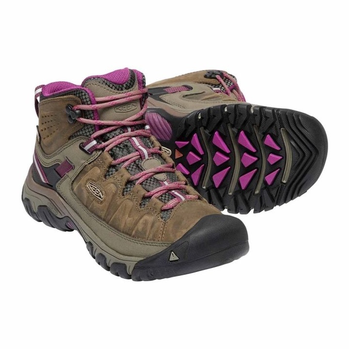 Keen Targhee Iii Mid Wp -kengät KE-1018178 ruskea 1