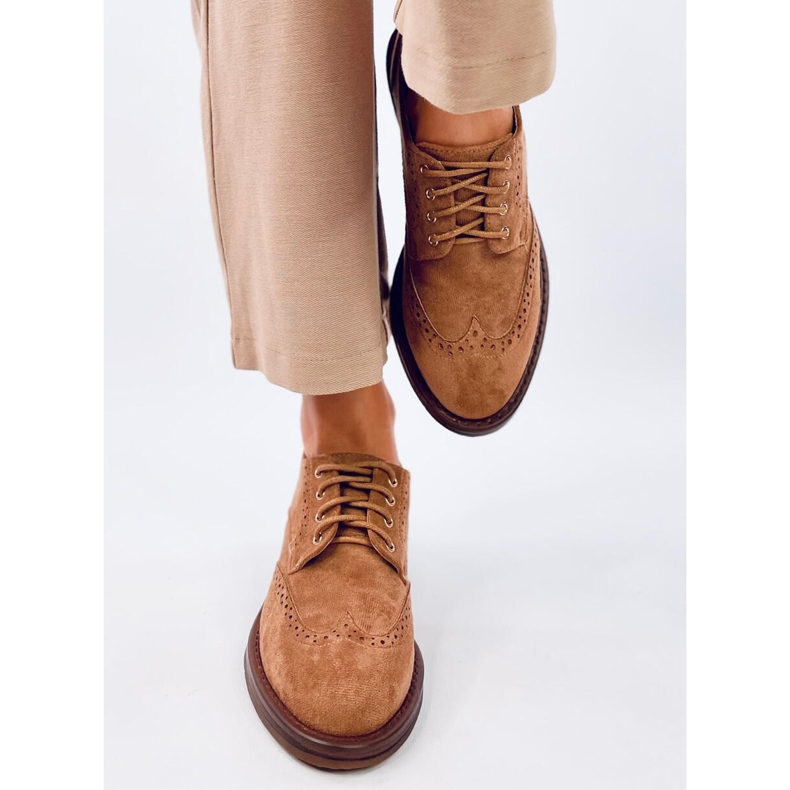 Oxfords Camelin korkokengät ruskea 1