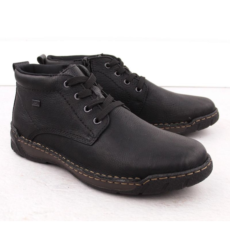 Miesten eristetty nahka Rieker RKR748 musta 1