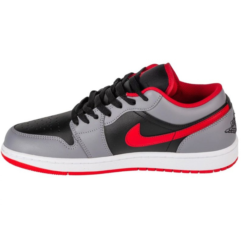Nike Air Jordan 1 Low 553558-060 Harmaa-musta 1
