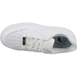 Nike Air Force 1 Sage Low AR5339-100 valkoiset nahkakengät valkoinen 2