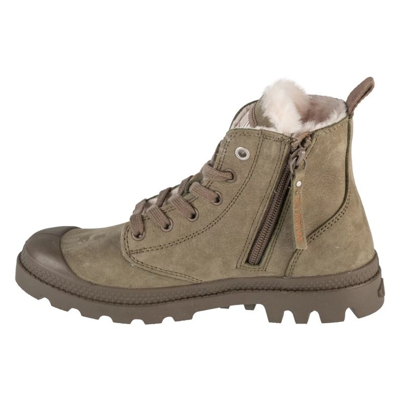 Palladium pampa hi zip wl 95982-377 vihreät stalladium kengät 1