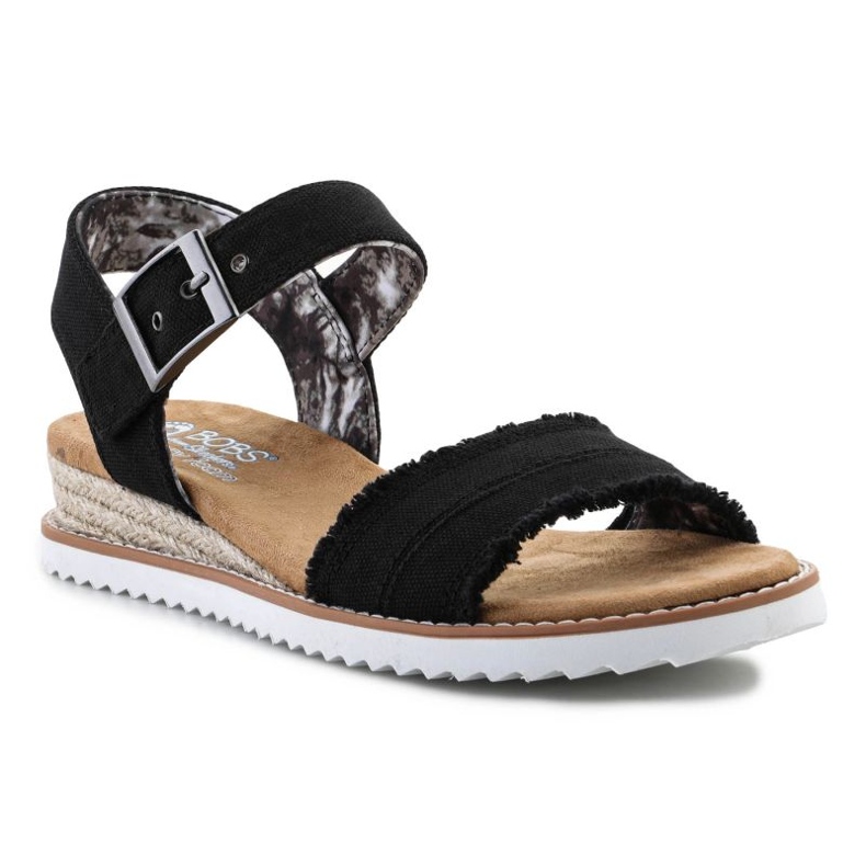 Kengät Sandaalit Skechers Espadrillit Bobit Adobe Princess 113541-BLK musta 1
