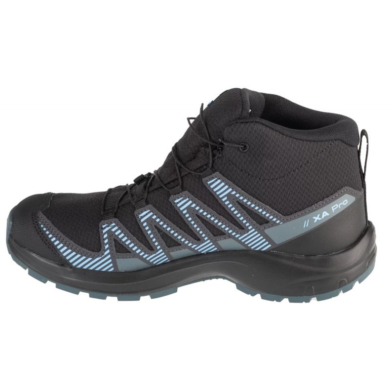 Salomon XA Pro V8 Mid CSWP 475738 Mustat kengät kalvolla 1